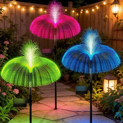 Solar Fiber Optic Garden Light