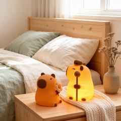 Capybara Silicone Night Light Set