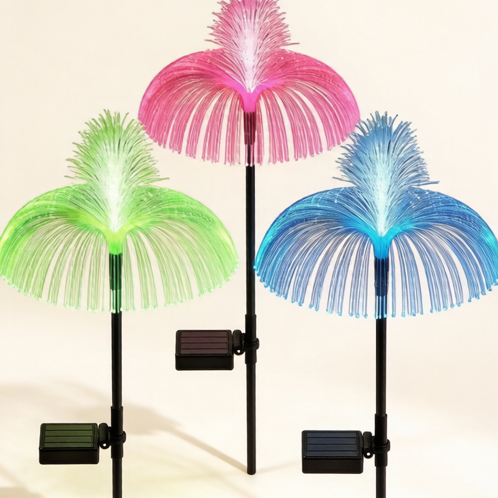 Solar Fiber Optic Garden Light