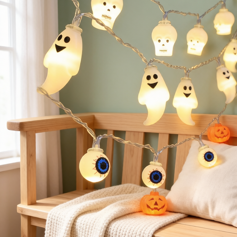 Halloween Theme Decorative String Lights