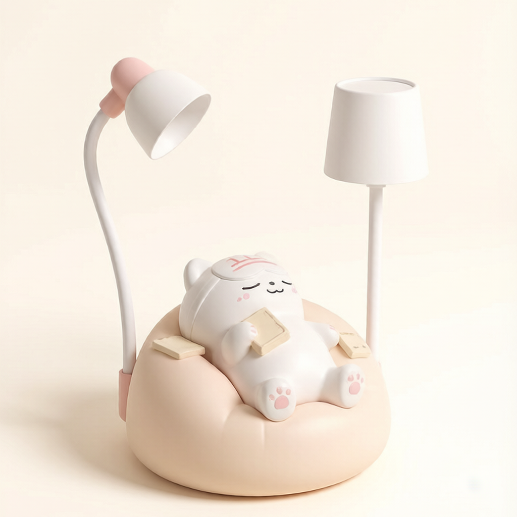 Lying Cat Desk Lamp