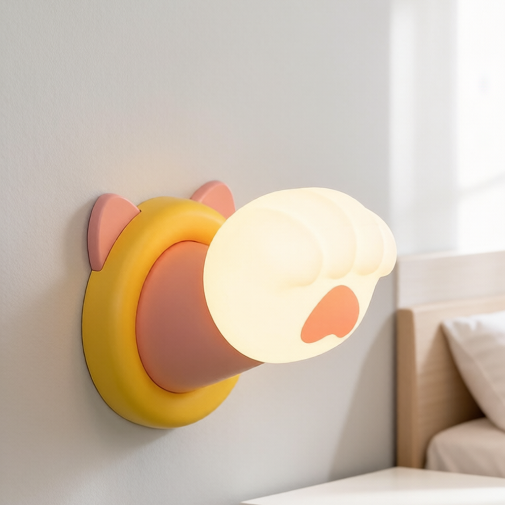 Lucky Cat Paw Night Light