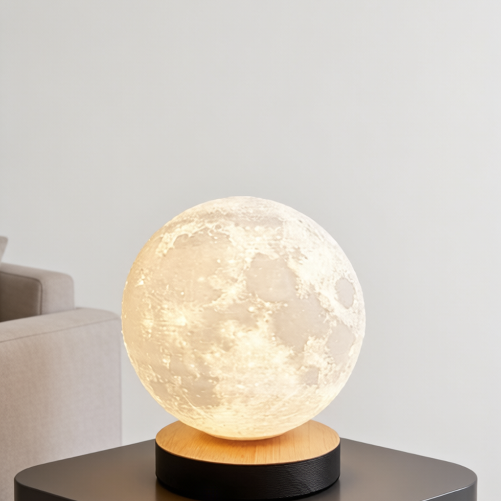 Levitating Moon Lamp