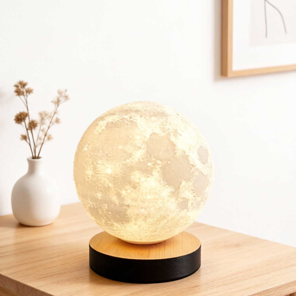Levitating Moon Lamp