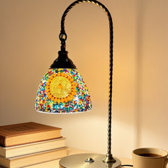 Turkish Mosaic Arched Desk Lamp