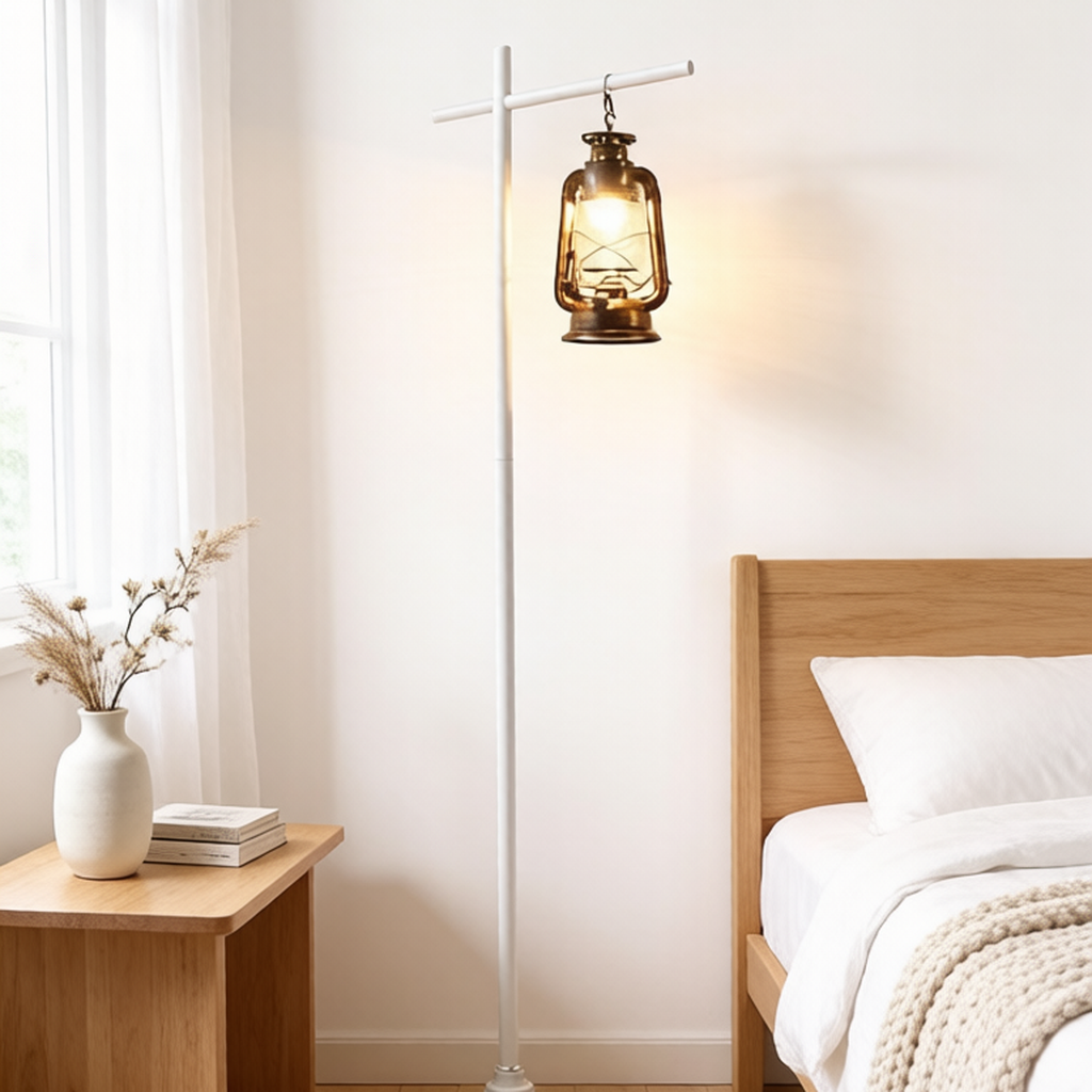 Vintage Kerosene Floor Lamp