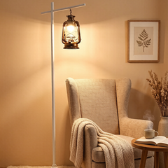 Vintage Kerosene Floor Lamp